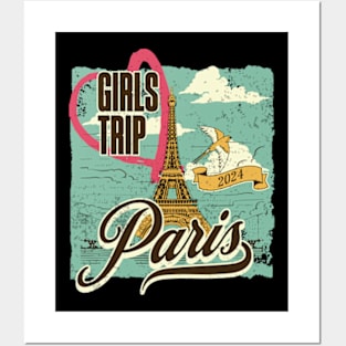 Girls Trip Paris 2024 Posters and Art